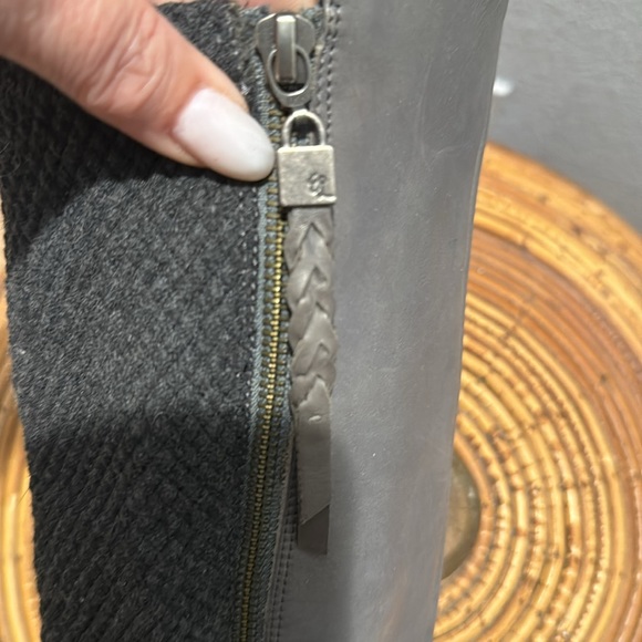 Elliott Luca "Renata" knee high riding boot in Slate Gray - Picture 5 of 10